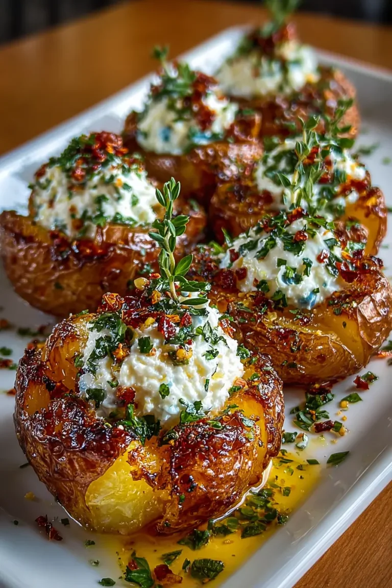 Crispy Smashed Potatoes