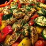Mediterranean chicken stir-fry