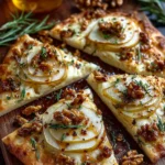pear brie flatbread
