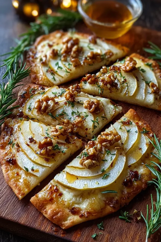 pear brie flatbread
