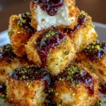 pistachio feta bites