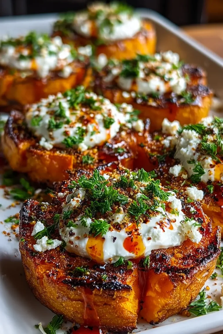 smashed sweet potatoes
