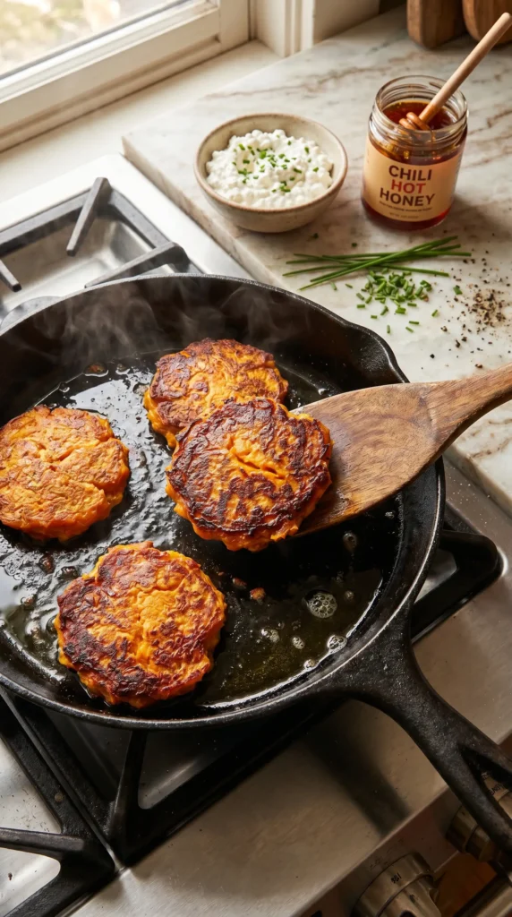 sweet potato fritters