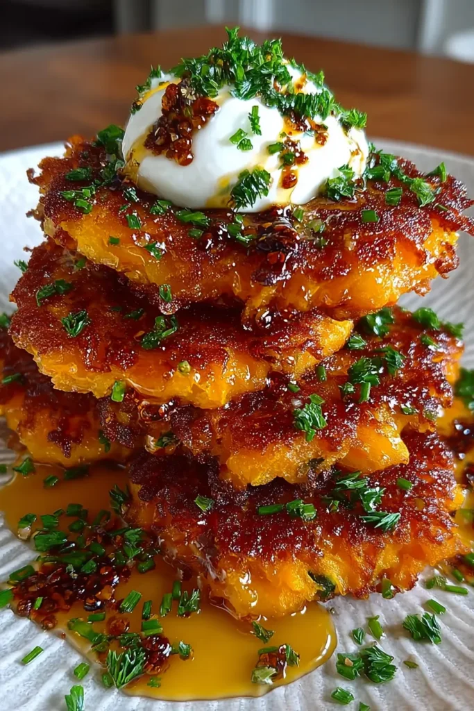 sweet potato fritters