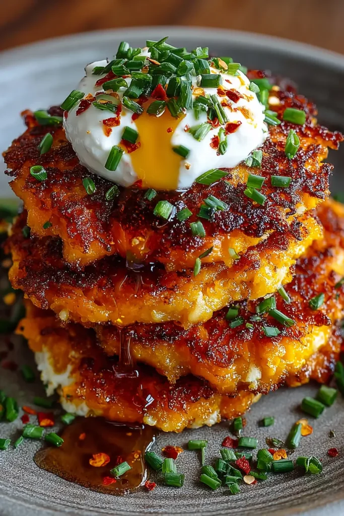 sweet potato fritters