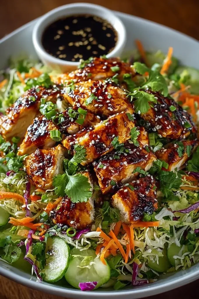 Asian chicken salad
