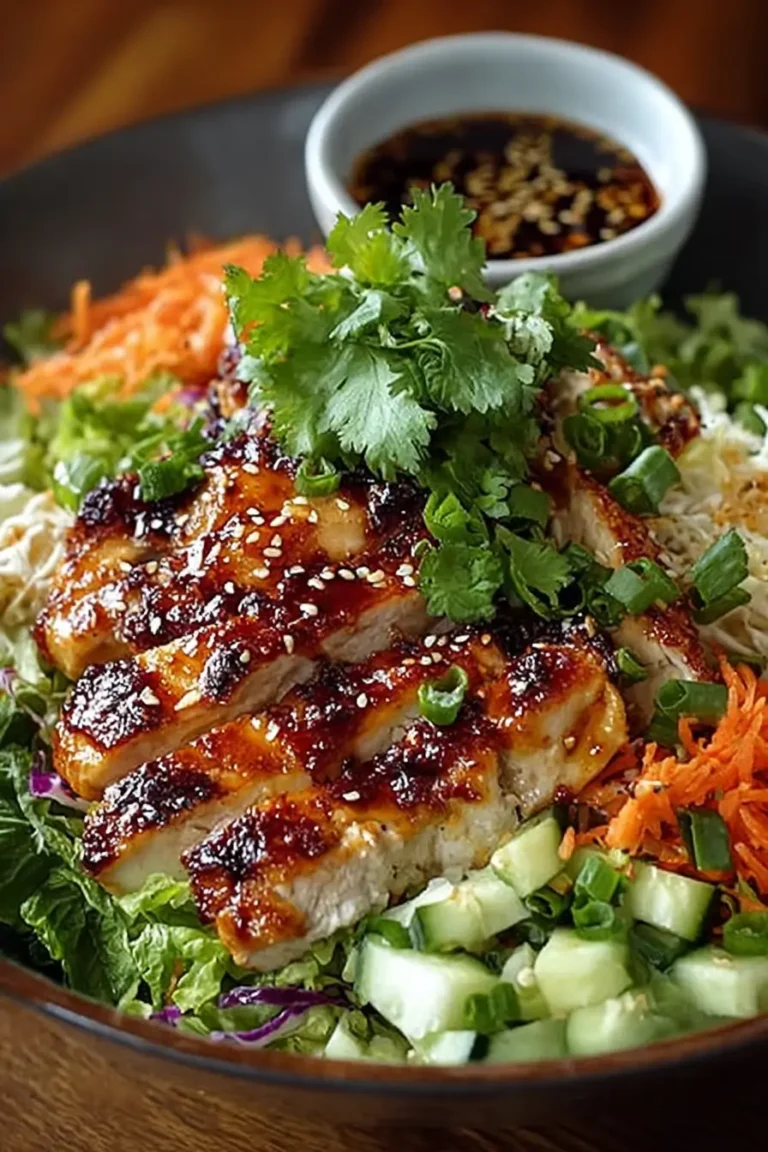 Asian chicken salad
