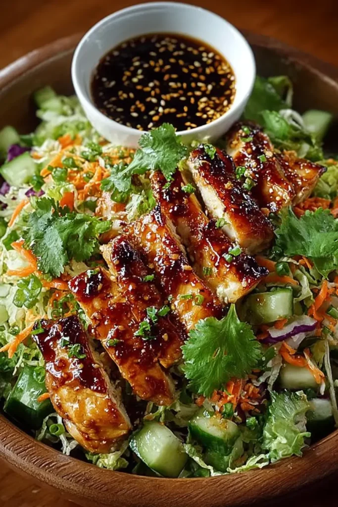 Asian chicken salad