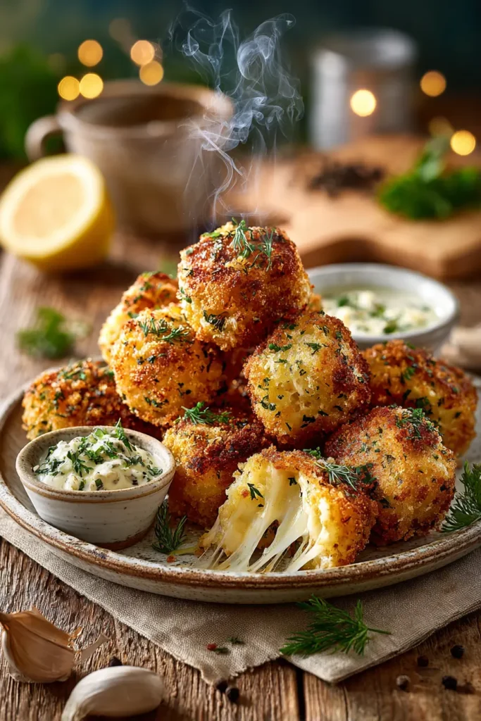 crispy cheese bites
