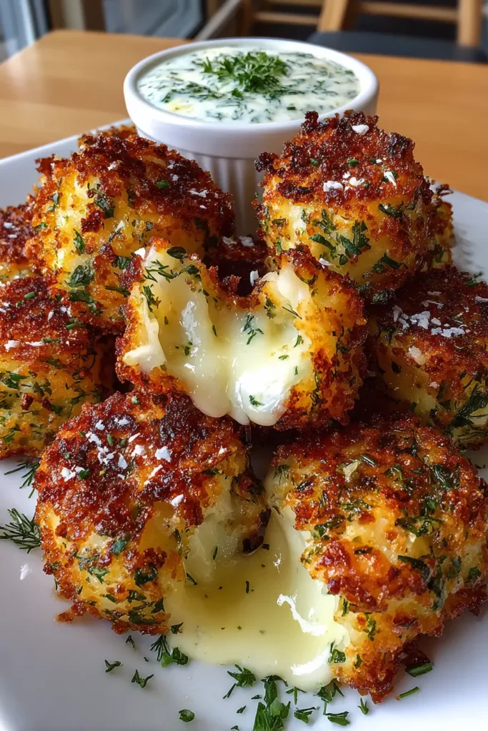 crispy cheese bites