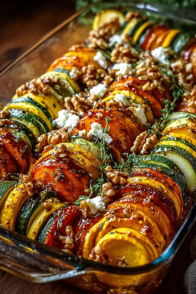 layered vegetable bake