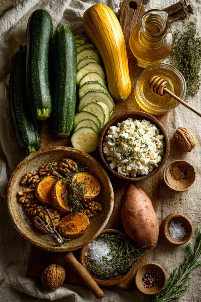 layered vegetable bake