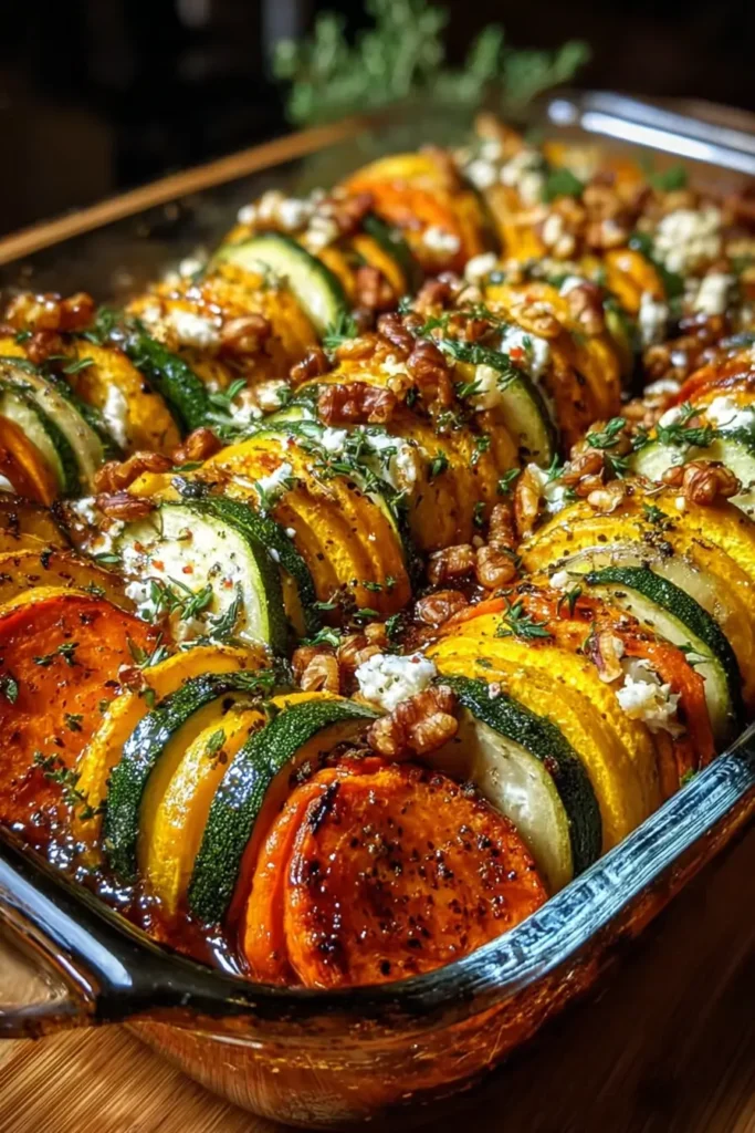 layered vegetable bake