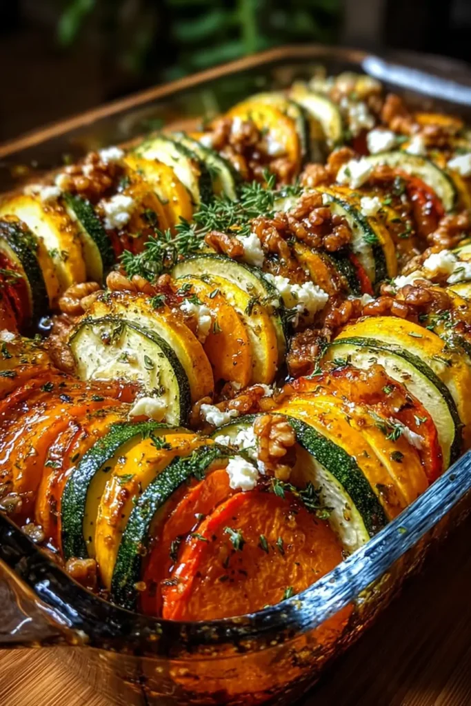 layered vegetable bake