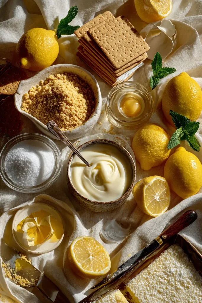 lemon cream pie bars