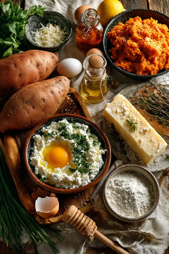sweet potato cakes