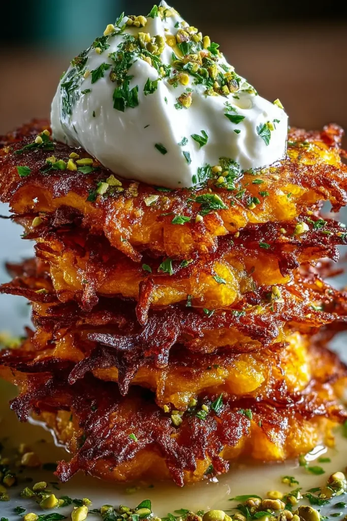 sweet potato ricotta fritters