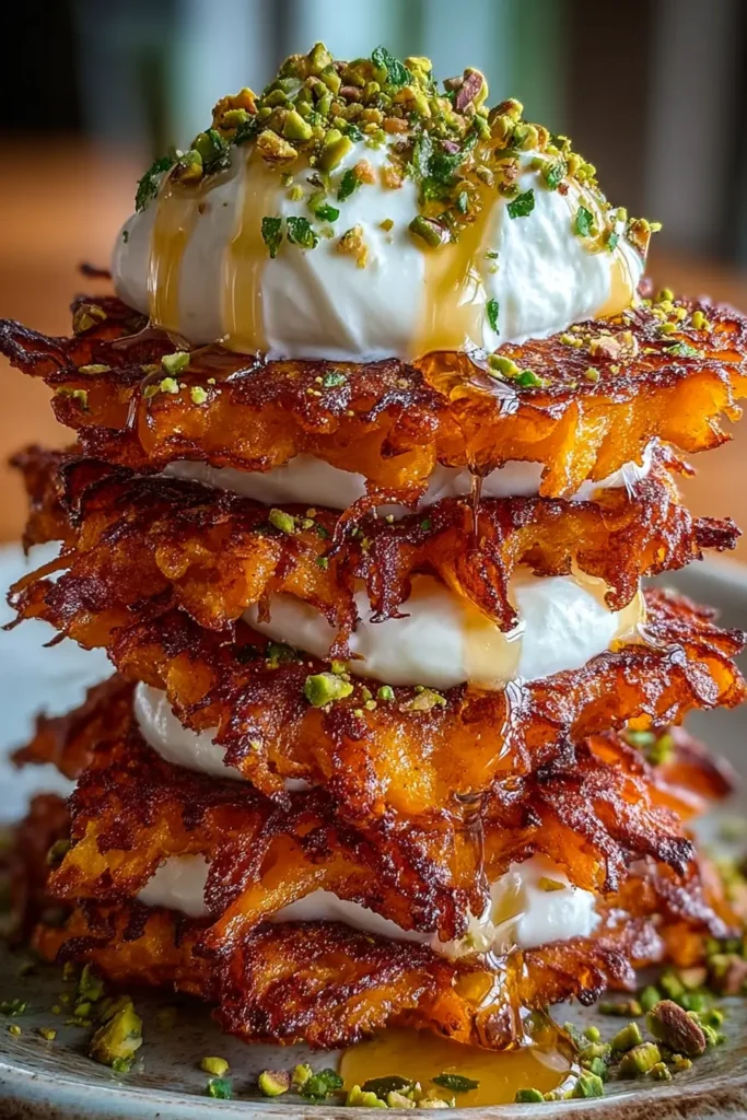 sweet potato ricotta fritters