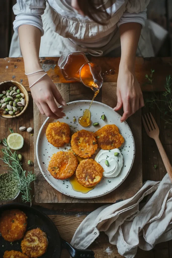 sweet potato ricotta fritters