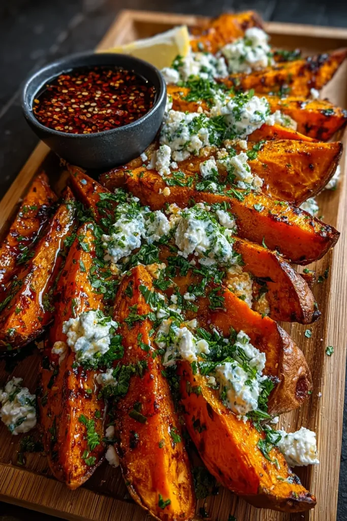 sweet potato wedges