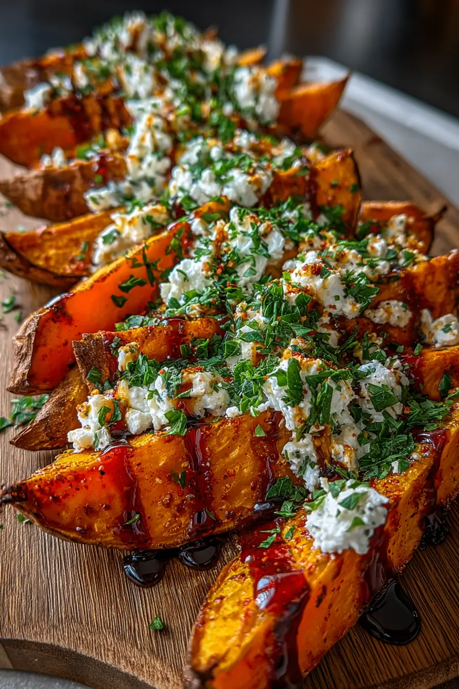 sweet potato wedges