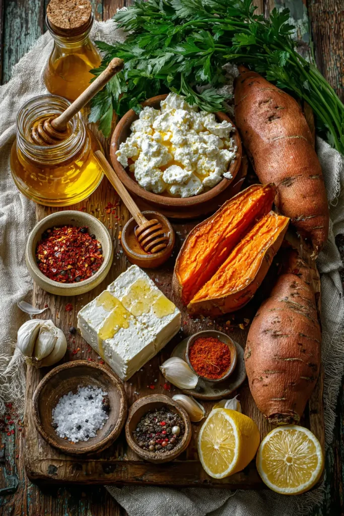 sweet potato wedges
