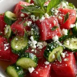 watermelon feta salad