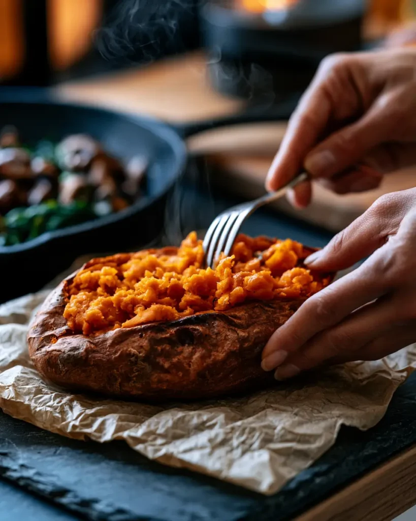healthy stuffed sweet potatoes