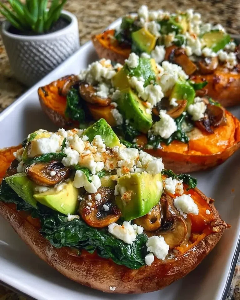 healthy stuffed sweet potatoes