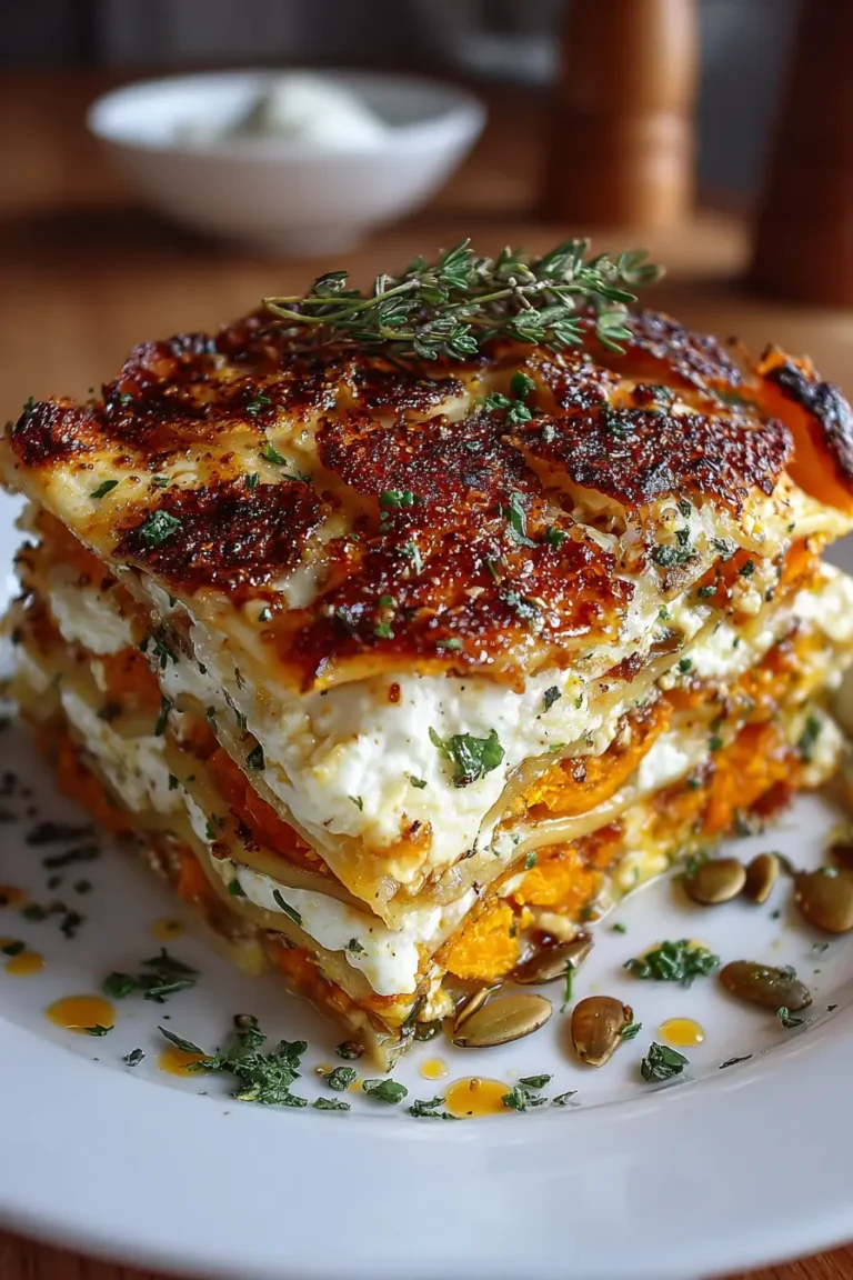 pumpkin sweet potato lasagna recipe