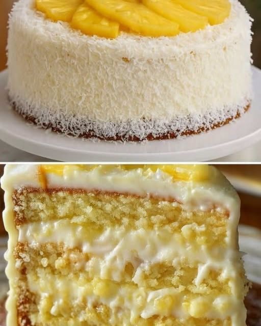  Pineapple Ice Cream Cake – A Family Favourite