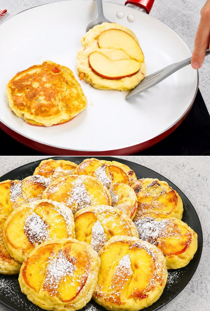 Super Easy Apple Sliced Pan-Fried Fritters