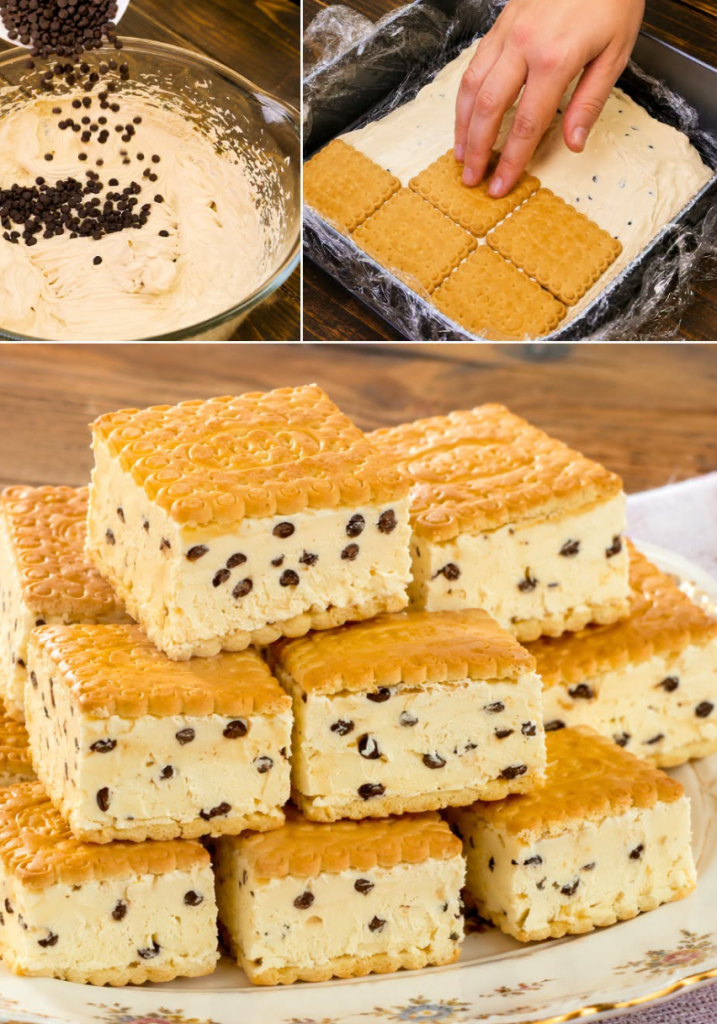 Tiramisu Biscuits – Coffee Ice Cream Sandwiches