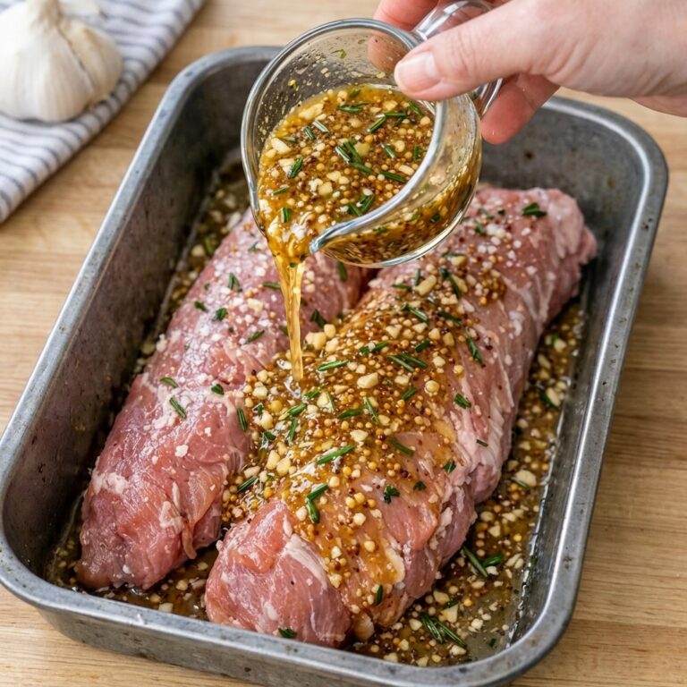 Oven-Baked Pork Tenderloin with Maple-Mustard Glaze