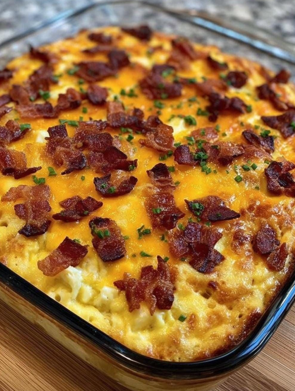 Classic Bacon & Egg Breakfast Casserole Recipe