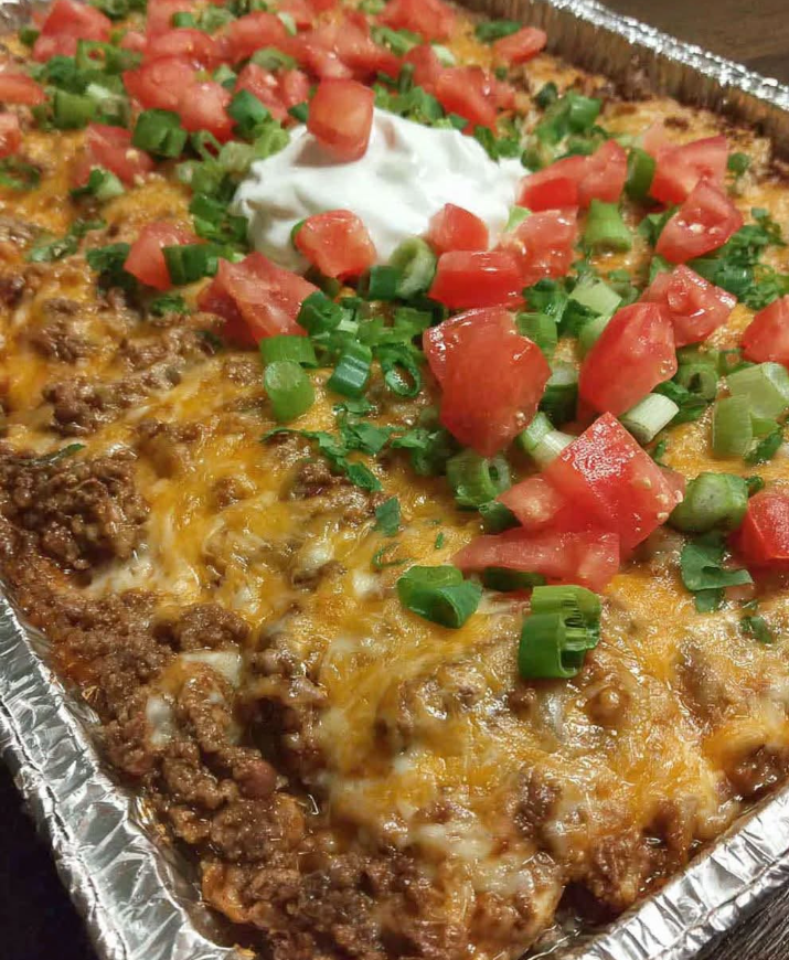Walking Taco Casserole – Easy & Cheesy Family Meal