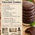 Mint Chocolate Cookies