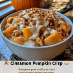 Cinnamon Pumpkin Crisp