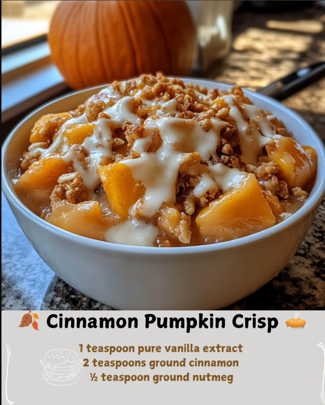 Cinnamon Pumpkin Crisp