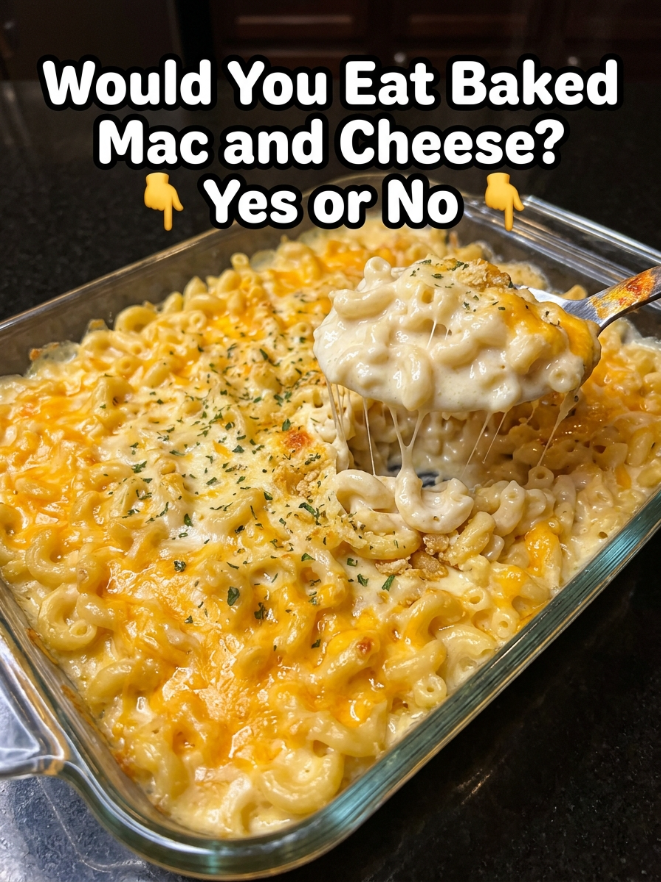 Easy Baked Macaroni and Cheese – A Creamy Family Classic