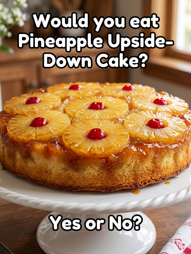  Classic Pineapple Upside-Down Cake – A Timeless Dessert