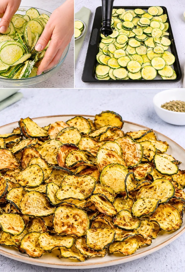 Baked Zucchini Chips: Crispy, Healthy & Irresistibly Crunchy