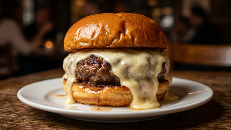 Garlic Overload Burgers with Creamy Garlic Sauce