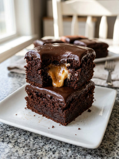 Classic Lunch Lady Brownies with Frosting