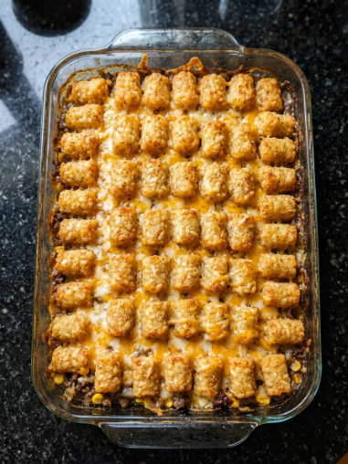 Tater Tot Breakfast Casserole