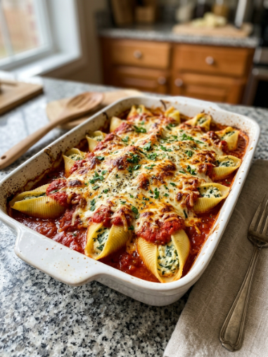 Classic Stuffed Shells with Ricotta