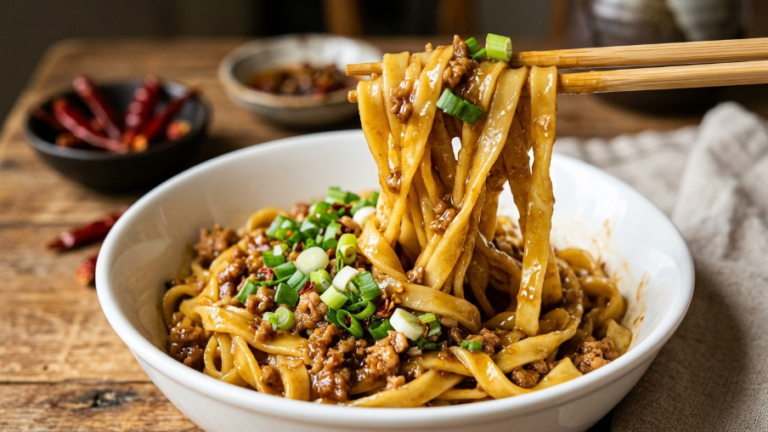 Mongolian Ground Beef Noodles: A Quick & Flavourful Dish