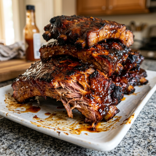 Sticky Sweet Oven-Baked Ribs Recipe
