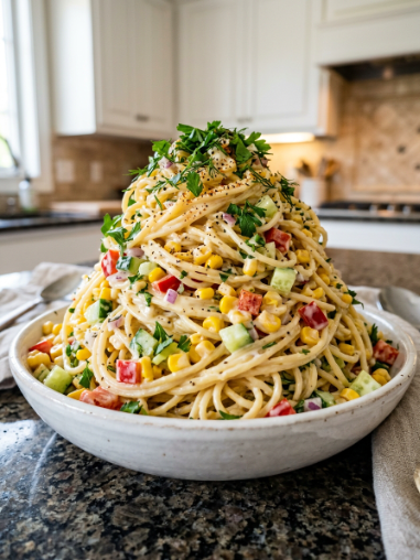 Vibrant Pasta Salad Recipe (Perfect for Summer)
