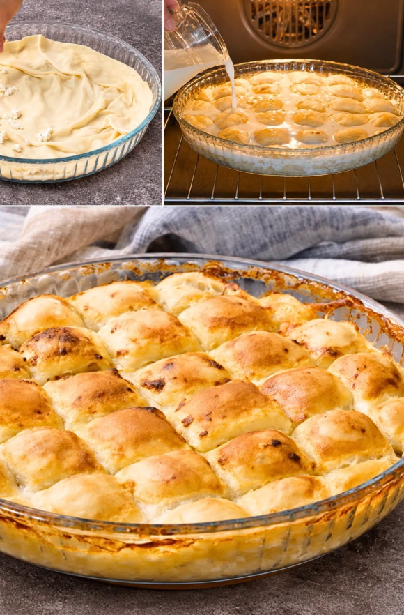 Turkish Savoury Pastry Cake: A Cheesy Layered Delight